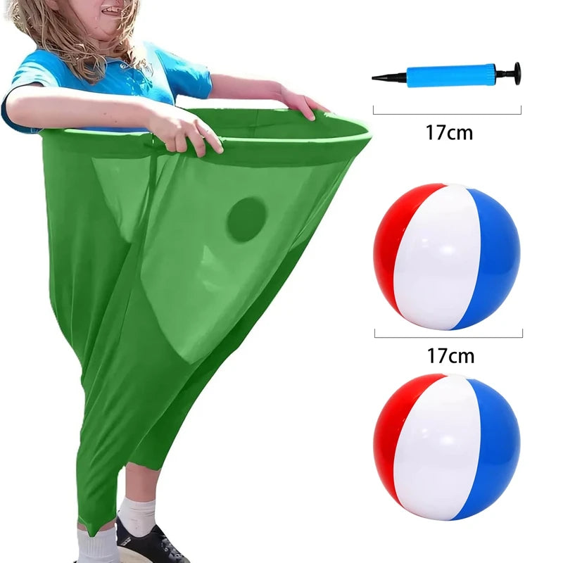 Conos marcadores para juegos de patio "Granny Pants", juegos de patio, juego de reunión familiar, juego gigante para exteriores, kit de juegos recreativos de lanzamiento