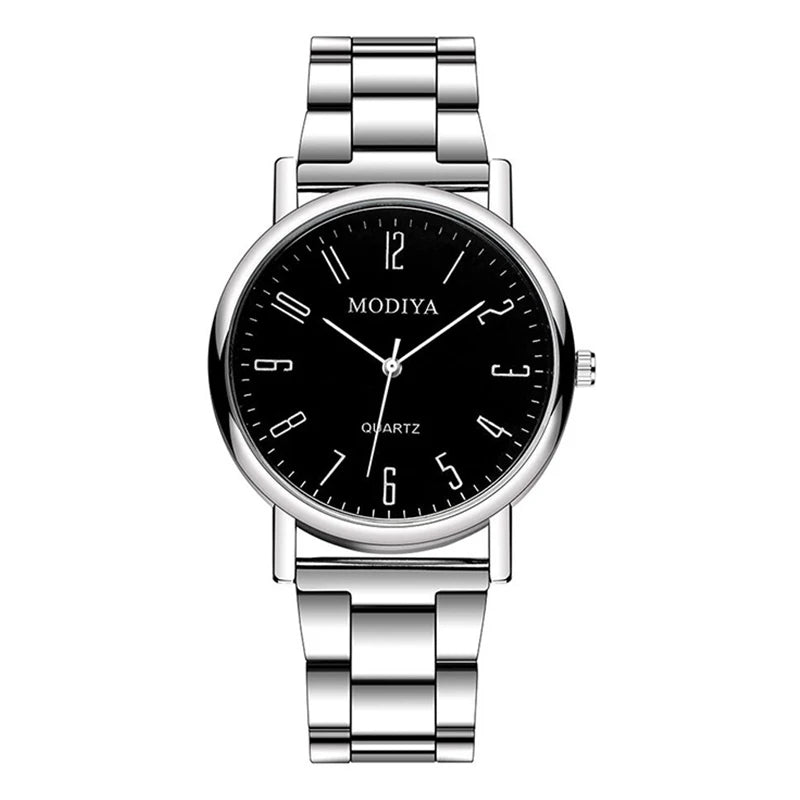 Relojes de moda para hombre, reloj deportivo informal de cuarzo con correa de acero para hombre, reloj Masculino