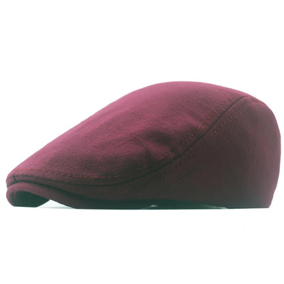 Sombreros de pana para hombre, boinas retro, gorras planas informales de temporada, sombreros de papá a la moda, gorros unisex, sombrero de artista retro.