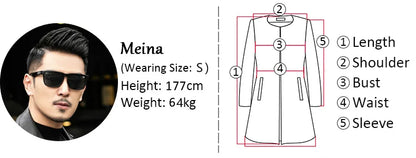 Gabardina larga negra y caqui de Mauroicardi para hombre, primavera/otoño, con hombreras, doble botonadura, estilo británico elegante, moda 2025