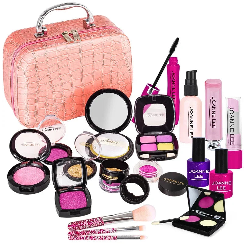 Juguetes para niñas, simulación de cosméticos para bebés, juegos de maquillaje, juguetes de maquillaje de imitación, juguetes para niños, princesas, cosméticos de belleza para niñas, juguetes.