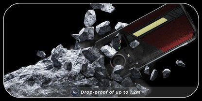 Teléfono móvil resistente HOTWAV Hyper 7 Pro 5G con cámara de 200 MP, Android 14, pantalla FHD+ de 6,6" a 120 Hz, 36 GB (16+20) de almacenamiento interno, 256 GB de almacenamiento externo, batería de 10800 mAh y carga rápida de 33 W.