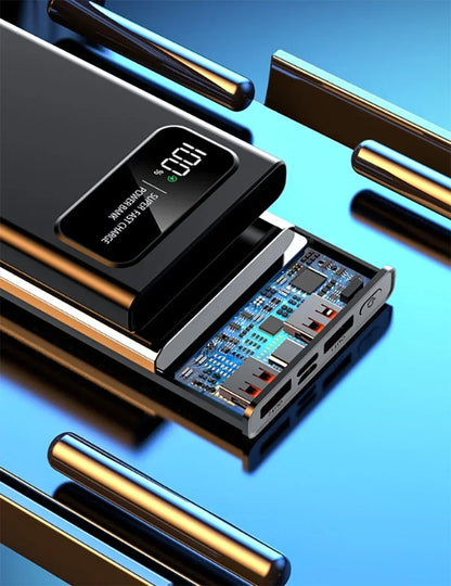 Cargador de batería externo Xiaomi de 500.000 mAh y 120 W de carga ultrarrápida, PD de 20 W, para iPhone Pro y Samsung.