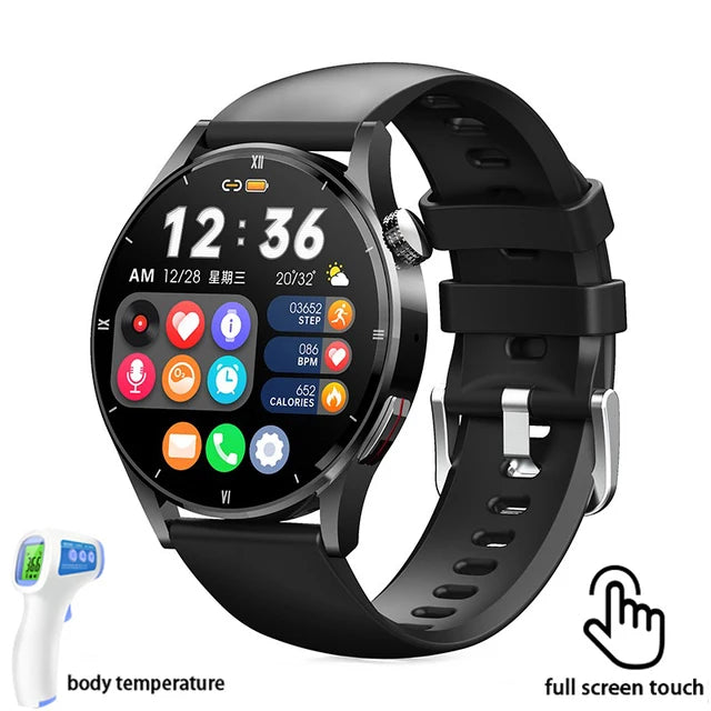 FOXBOX Watch GT3 Pro Reloj inteligente con pantalla AMOLED para hombre, esfera personalizada, respuesta a llamadas, deportivo, fitness, resistente al agua, LIGE