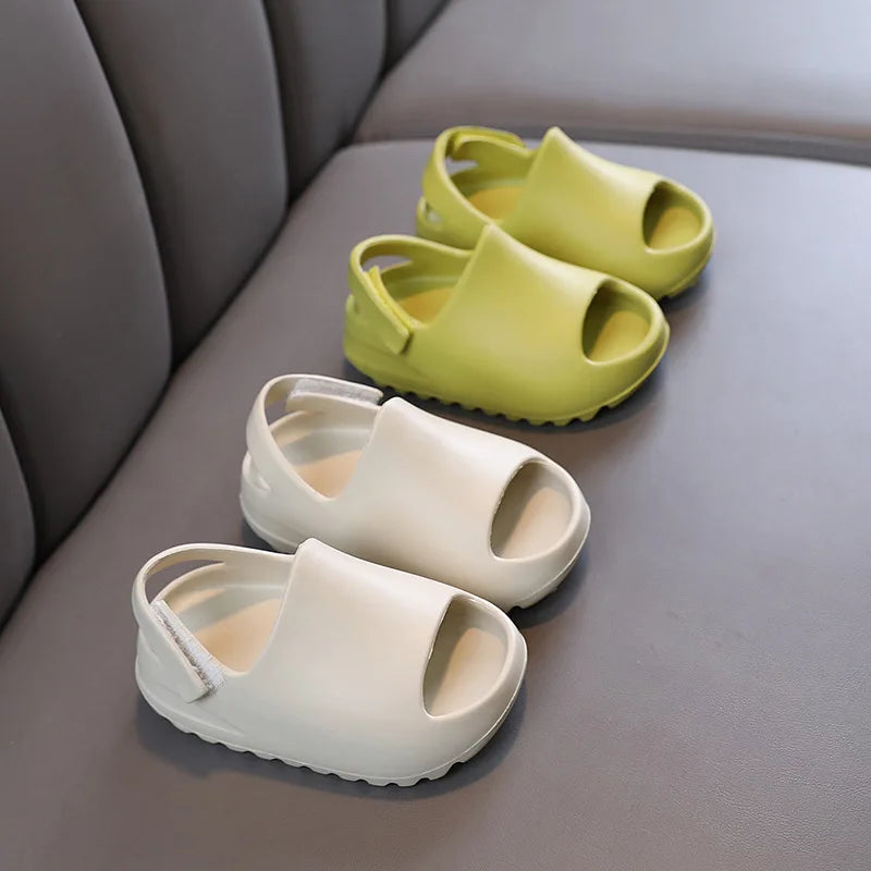 Zapatillas de verano para niños, sandalias, zapatillas, venta al por mayor, zapatos de playa, comercio exterior, zapatos con agujeros para niños pequeños, zapatos de bebé