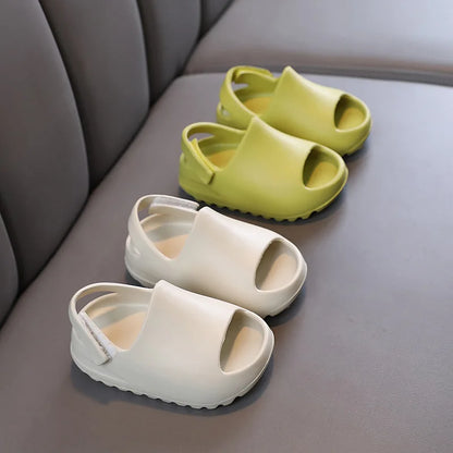 Zapatillas de verano para niños, sandalias, zapatillas, venta al por mayor, zapatos de playa, comercio exterior, zapatos con agujeros para niños pequeños, zapatos de bebé