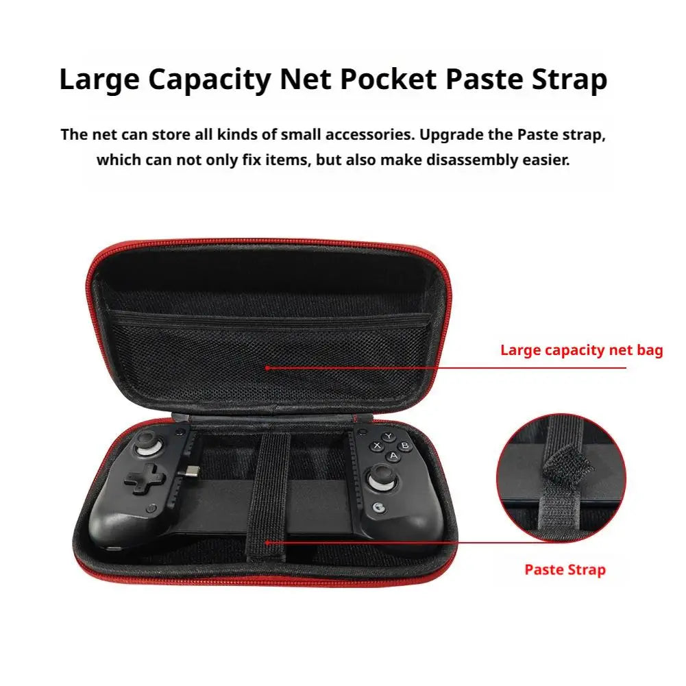 Estuche rígido de EVA Lite para GameSir X5, impermeable, antigolpes, protector y accesorios para consola de juegos portátil.