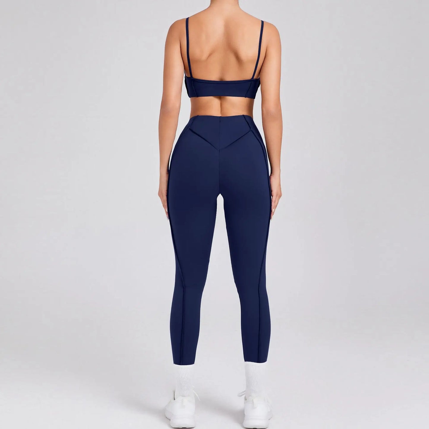 2025 New Yoga Set  2Pcs Sports Suit Women Sexy Workout Bra Suit Running Gym High Waist Legging Quick Dry Tight Yoga Clothing