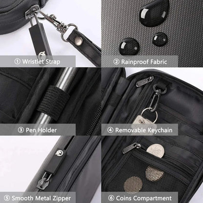 Cartera de viaje, pasaporte, tarjetero, organizador, bolsa para billetes, porta billetes, porta documentos, bolso de mano, bolsa de almacenamiento