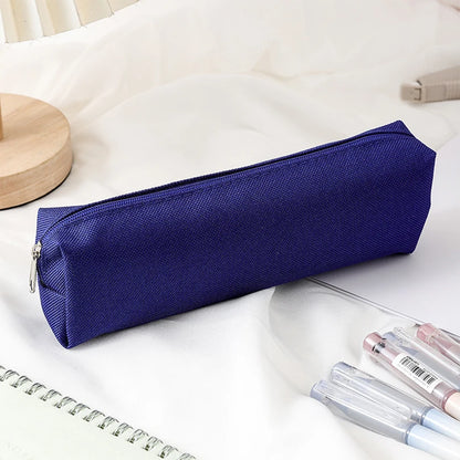 Estuche escolar sencillo para lápices, estuche escolar, papelería escolar de colores sólidos, estuche para lápices Kalemlik Trousse