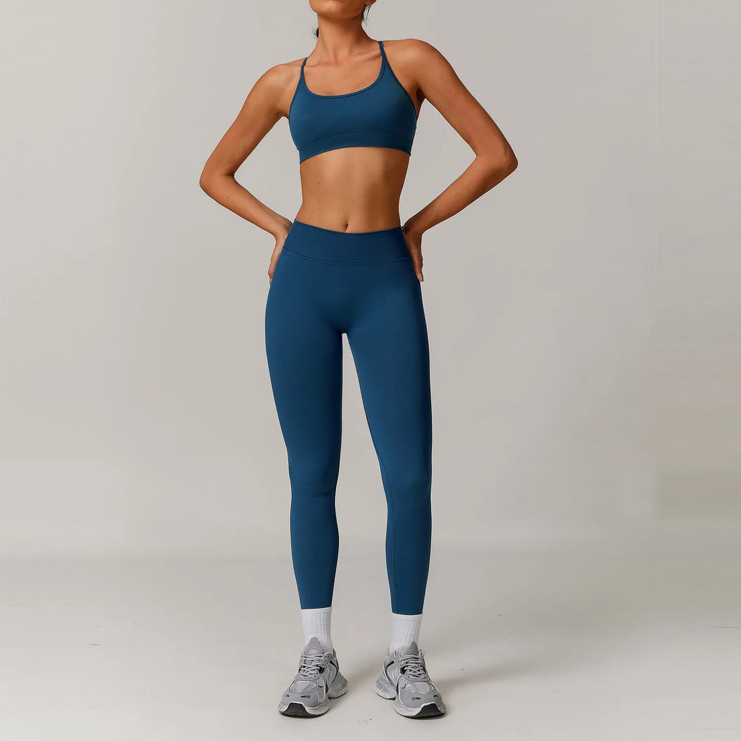 Conjunto de yoga deportivo sin costuras para mujer, 2 o 3 piezas, ropa deportiva para gimnasio, conjuntos de yoga para mujer, chándales, sujetador deportivo, leggings para gimnasio