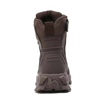 Zapatos de seguridad para el trabajo para hombres, zapatillas ligeras de trabajo protectoras, zapatos ligeros, zapatos transpirables, zapatos de trabajo antiperforación.