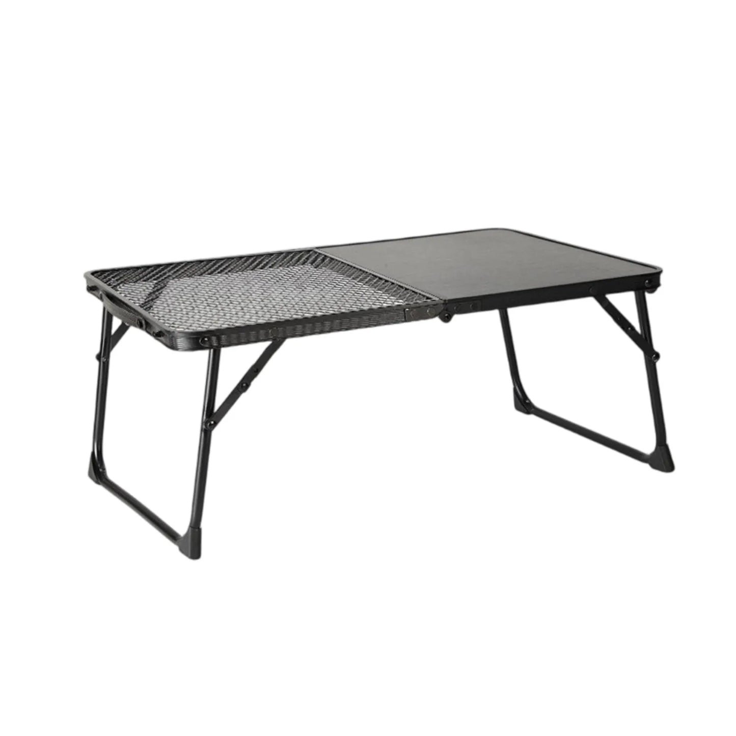 Mesa plegable para exteriores, multifuncional, de hierro, de alta capacidad, portátil, para picnic, camping, jardín, barbacoa.