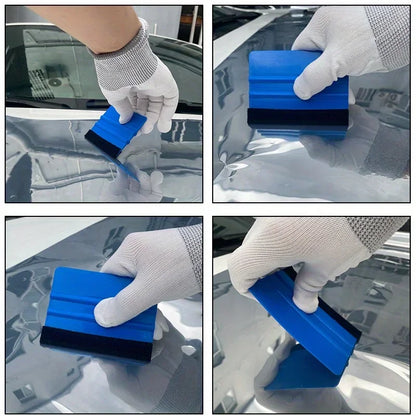 Kit de tintado de ventanas para automóvil, kit de instalación completo de película para ventanas, kit de herramientas de aplicación de envoltura de vinilo, herramientas profesionales para tintado de ventanas