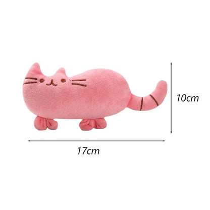 Juguete chirriante con forma de animales para perros pequeños, peluches, juguetes interactivos para masticar, accesorios para jugar con cachorros malteses.