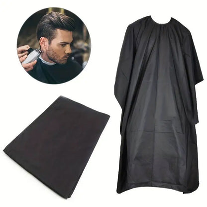 Capa de corte de pelo impermeable para peluqueros y barberos, duradera y cómoda, para peinar y cortar el cabello C0025A