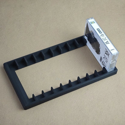 Estante de almacenamiento para cajas de cintas Walkman, caja organizadora sencilla, adornos para el hogar, exhibidor de cintas, ordenado y práctico.