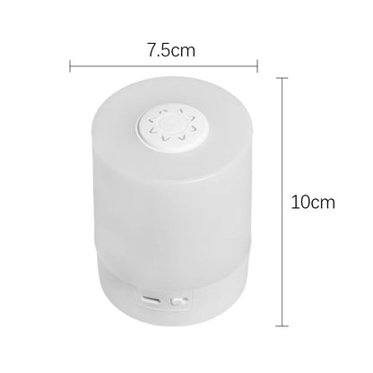 Lámparas de noche LED de noche con carga regulable para escritorio, iluminación de noche para dormitorio, decoración, lámparas de mesa LED de lectura táctiles.