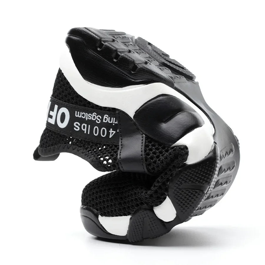 Zapatillas de trabajo para hombre, calzado de seguridad, zapatos de trabajo con puntera de acero para la construcción, botas de seguridad para hombre, zapatos de trabajo antiperforación de Kevlar para verano.