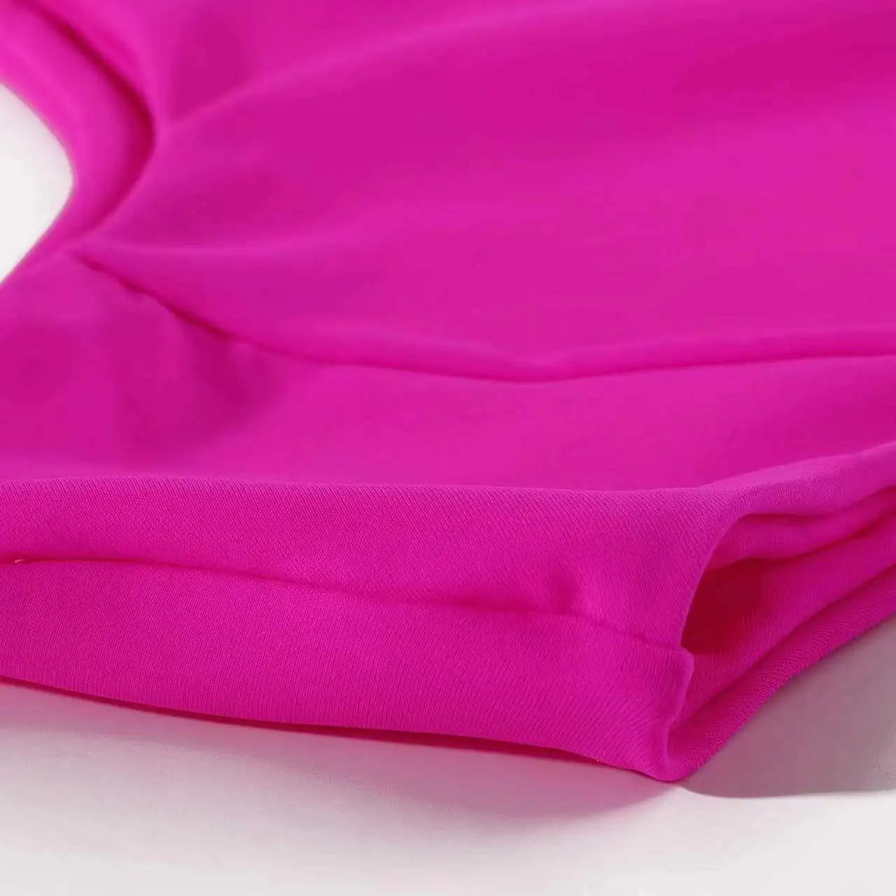 Bikini de un solo hombro para mujer, traje de baño dividido, color liso, traje de baño de playa de verano, traje de baño para mujer