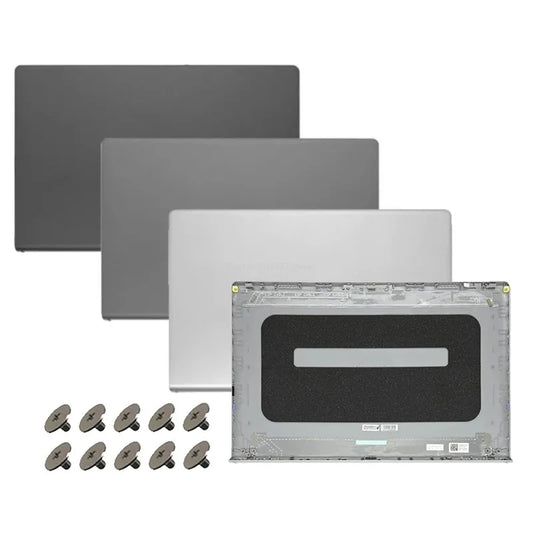 Carcasa nueva para portátil Dell Inspiron 15 3510, 3511, 3515, 3520, 3521 y 3525. Incluye tapa trasera LCD, carcasa superior y tapa posterior. Color: plateado, gris y negro. Referencia: 00WPN8