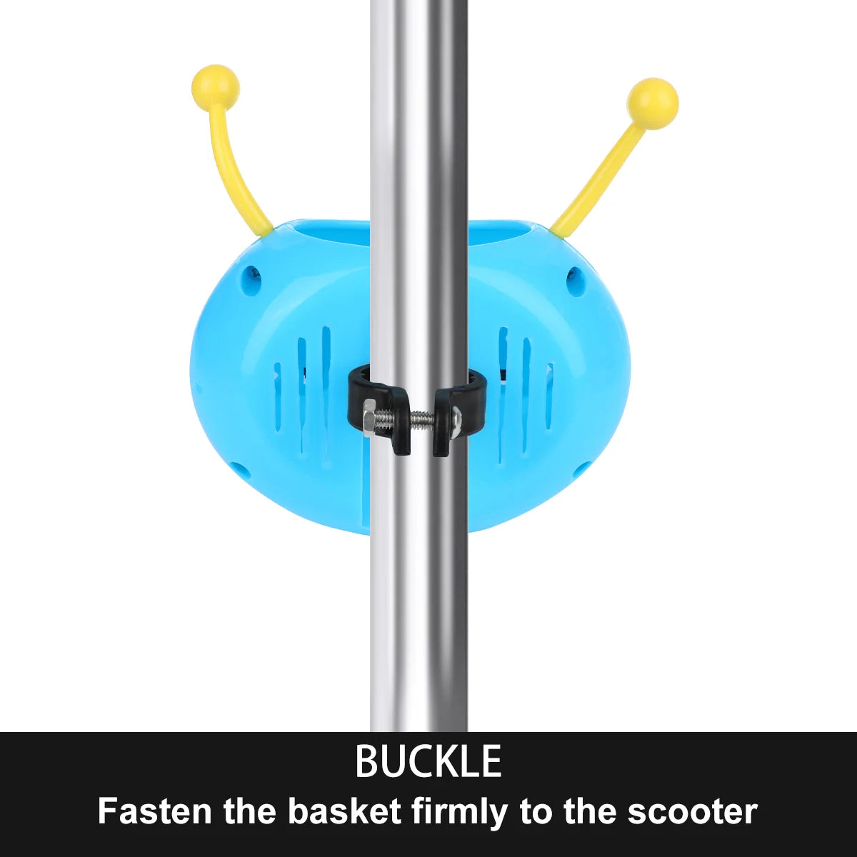 Cesta de dibujos animados para patinete infantil, cesta de ciclismo, accesorios de bicicleta, cesta de almacenamiento para patinete de niña, cesta para bicicleta infantil, cesta para patinete decorativa