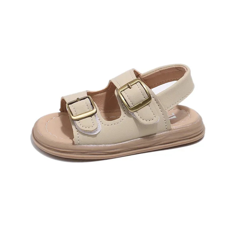 Sandalias para niños y niñas de verano 2024, nuevas, de estilo coreano, cómodas, de suela suave, informales, bonitas, para la playa.
