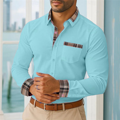 Camisas de vestir para hombre, camisas informales para la oficina y actividades al aire libre, camisas suaves y cómodas para la calle, camisetas de alta calidad para hombre, tallas grandes