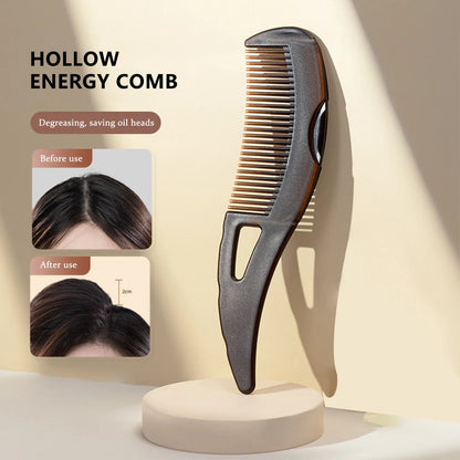Peines para el cuero cabelludo que eliminan la caspa, peines para peinar el cabello, autolimpiables, antiestáticos, cepillos de masaje, herramientas de peinado para peluquería.