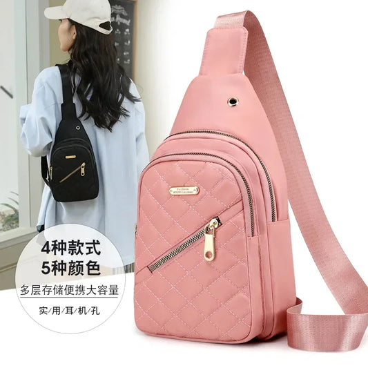 Mochila bordada para mujer, bolso de hombro de tela compuesta, superventas, suministro transfronterizo.