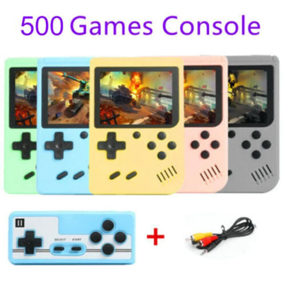 Consola retro arcade de 5 pulgadas con más de 500 juegos clásicos integrados para Game Boy, emulador de TV, videojuegos, reproductor de juegos portátil