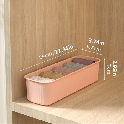 Caja para guardar calcetines, cajón para el hogar, compartimento para armario, caja para guardar y organizar, caja para guardar medias y ropa interior.