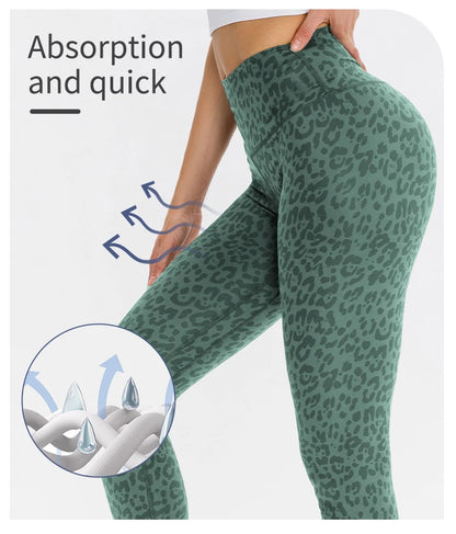 Women's Camouflage Yoga Pants High Waist Push Up Leggings Running Fitness Workout Pants Gym Legging