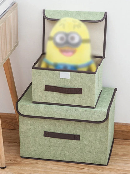 Caja organizadora para guardar ropa, ideal para dormitorio, habitación grande, hogar, jardín.