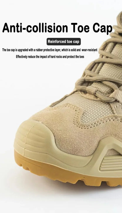 Botas tácticas de combate para hombre, impermeables, para senderismo, trabajo y escalada. Botas tácticas militares de intervención y seguridad.