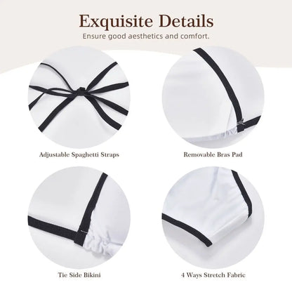 Conjunto de bikini personalizado de Rayo McQueen, traje de baño de dos piezas, bikinis de coches para mujer, conjuntos de bikini triangulares sexys para mujer, traje de baño