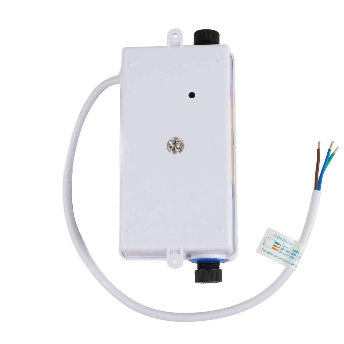 Calentador de agua eléctrico instantáneo con función de memoria, convertidor de frecuencia y temperatura constante. 220 V, 3400 W.