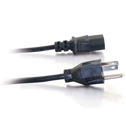 Cable de alimentación universal de 1,5 m (5 pies), 3 pines, 60 °C, 300 V, enchufe estadounidense, para NEMA 5-15P a IEC320C13, negro, PWC75A150US, para 200-300 W