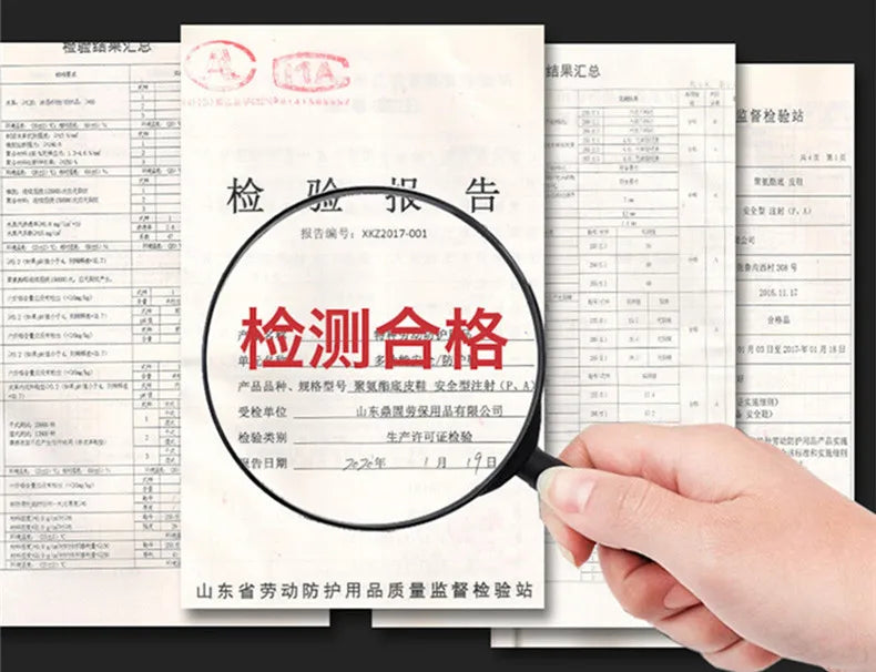 Calzado de seguridad de alta calidad para hombre, con puntera de acero, resistente a golpes y perforaciones. Botas de seguridad antipinchazos.