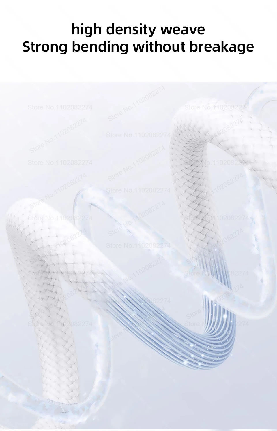 Cable USB C de carga rápida oficial PD de 60 W para iPhone 16, 15, 14, 13, 17 Pro Max, cable de datos tipo C tejido, accesorios de cargador, 1-10 unidades