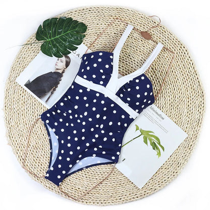 Traje de baño de una pieza sexy para mujer 2024, push up, talla grande, control de abdomen, monokini, ropa de playa, traje de baño vintage.
