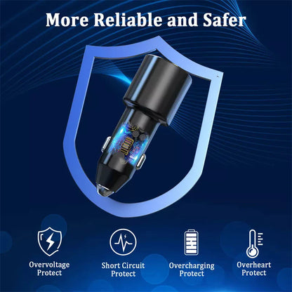 Cargador de coche original Samsung de 45 W, tipo C PD, carga rápida, Samsung S25, S24, S23 Ultra Plus, S22, S21 FE, A54, A55, Z Flip, Z Fold 7, 6, 5, 4