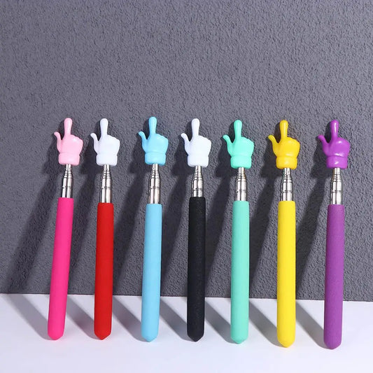 Materiales para maestros Ayudas didácticas Guía de lectura para reuniones Puntero especial para maestros Herramientas de enseñanza preescolar Palo de enseñanza