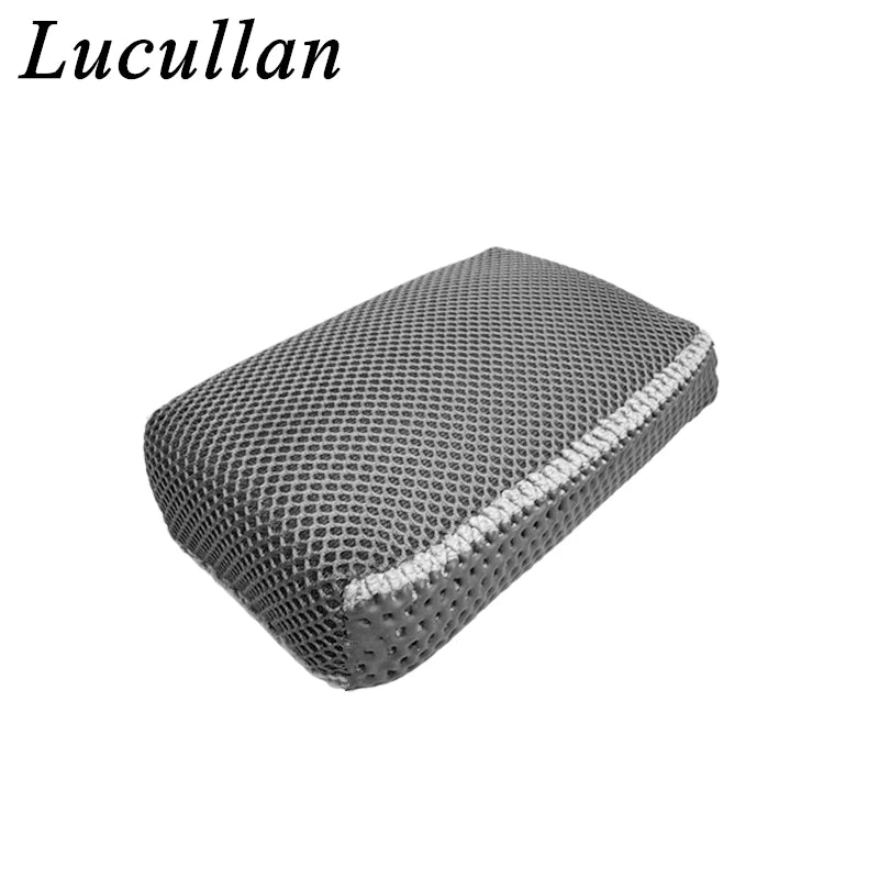 Esponja de arcilla Lucullan de doble cara, alternativa a la barra de arcilla, para fregar trabajos de arcilla y limpiar vidrios en profundidad.