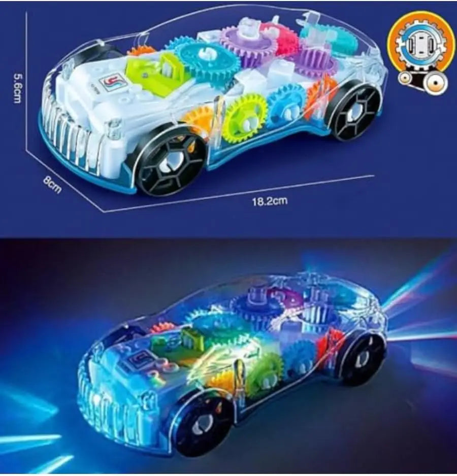 Juguetes para bebés, coche de policía para niños pequeños, vehículo eléctrico de juguete, conducción automática, engranajes transparentes, música, luces, coches, juguetes para niños.