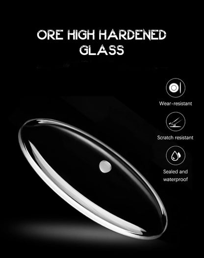 LIGE - Reloj de cuarzo de lujo para hombre, marca superior, moderno, de negocios, con correa de malla, resistente al agua, luminoso, cronógrafo