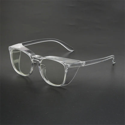 Gafas anti-luz azul para hombres y mujeres, transparentes, a prueba de arena, antichoque, para ciclismo, seguras, con bloqueo de luz azul, protección para los ojos.