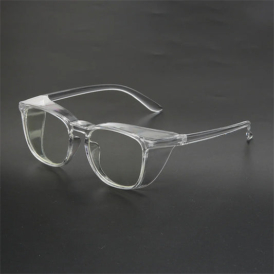 Gafas anti-luz azul para hombres y mujeres, transparentes, a prueba de arena, antichoque, para ciclismo, seguras, con bloqueo de luz azul, protección para los ojos.