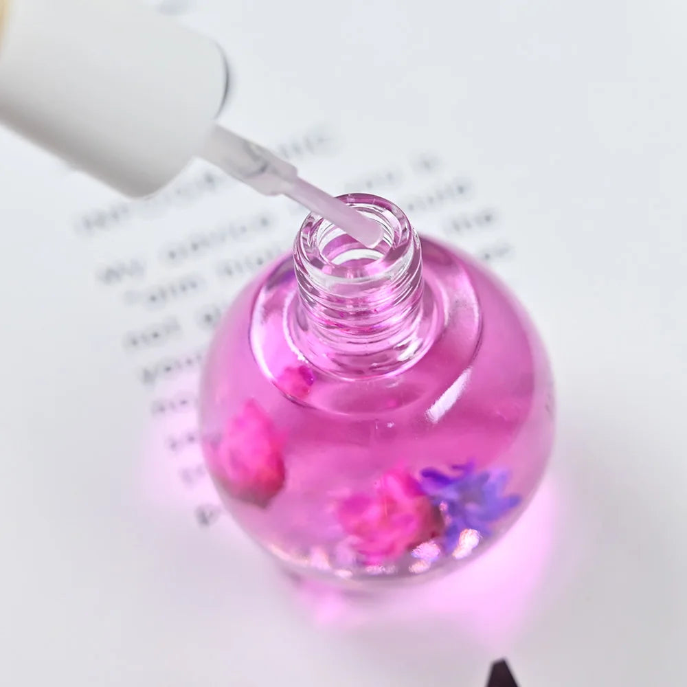 Aceite nutritivo para uñas de 8 flores, aceite hidratante para cutículas secas y nutritivas, herramienta de diseño para uñas dañadas y reparadoras.