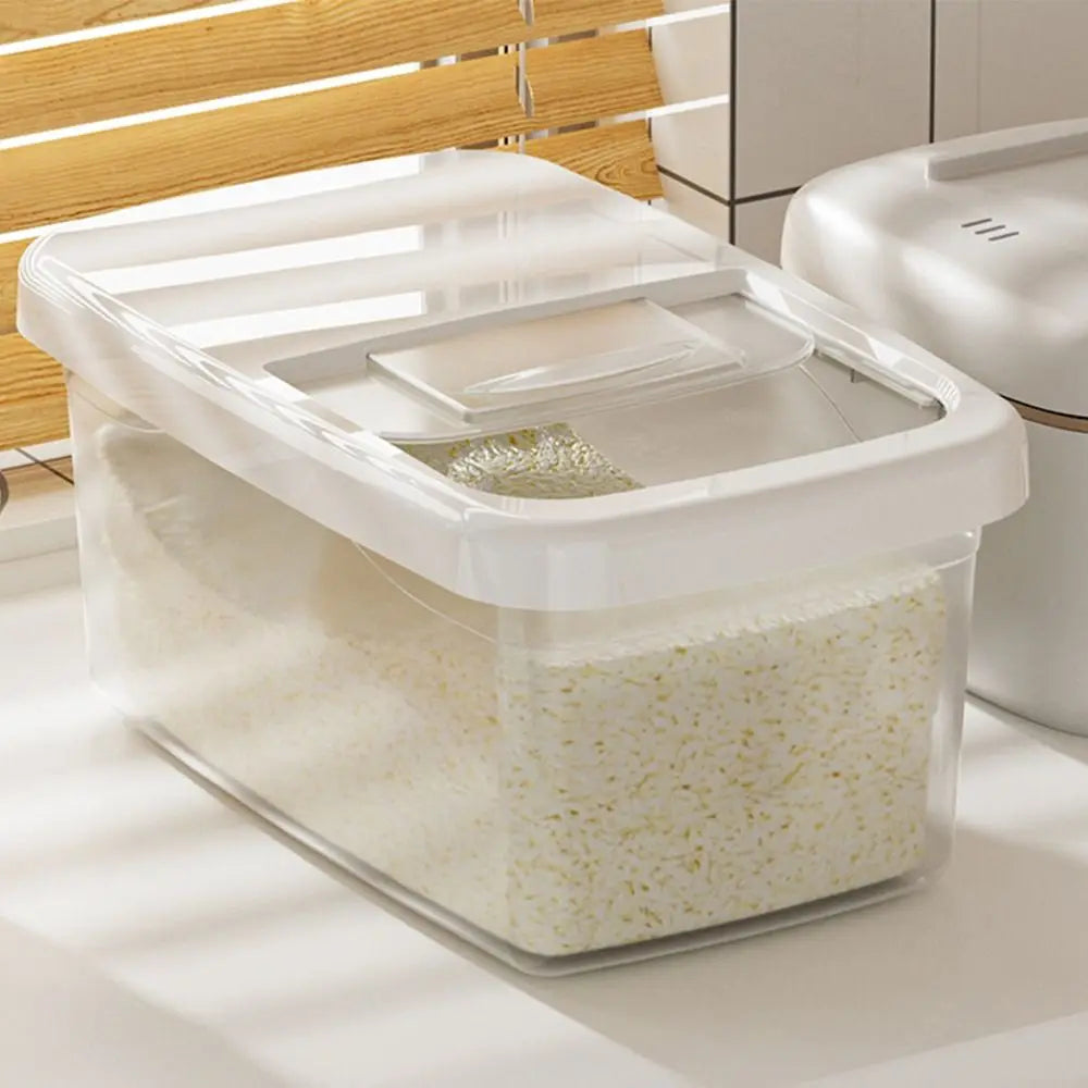 Contenedor de cereales, grano, alimentos, cubo de arroz, tanque, a prueba de humedad e insectos, caja sellada para almacenar arroz, accesorios de cocina